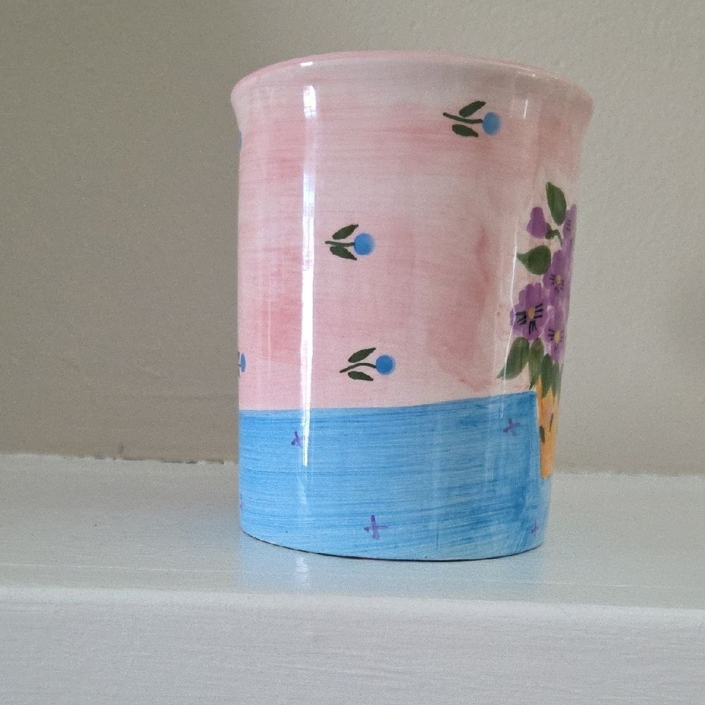 Floral Hand-Painted Mug - Picture 4 of 7